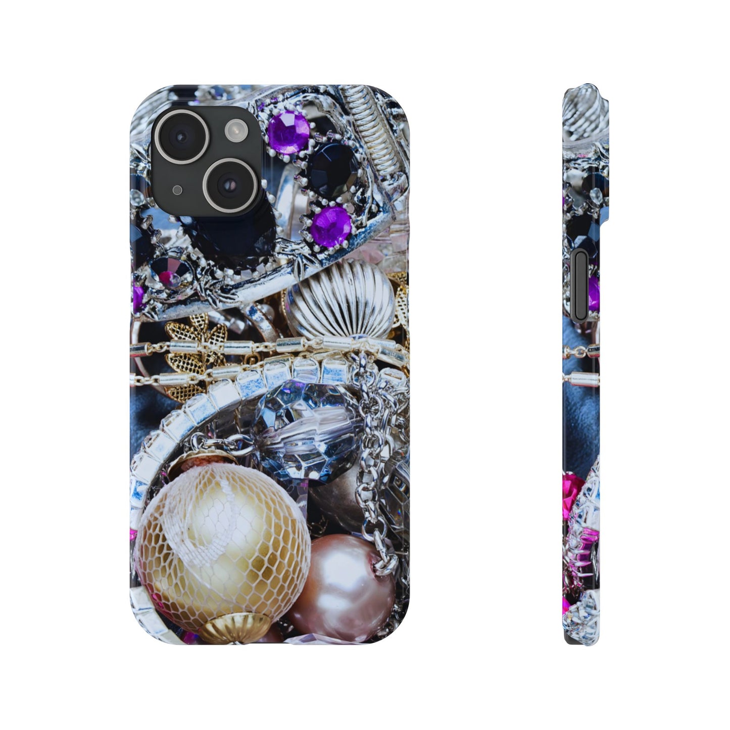 Slim Phone Case – Chrome Jewel