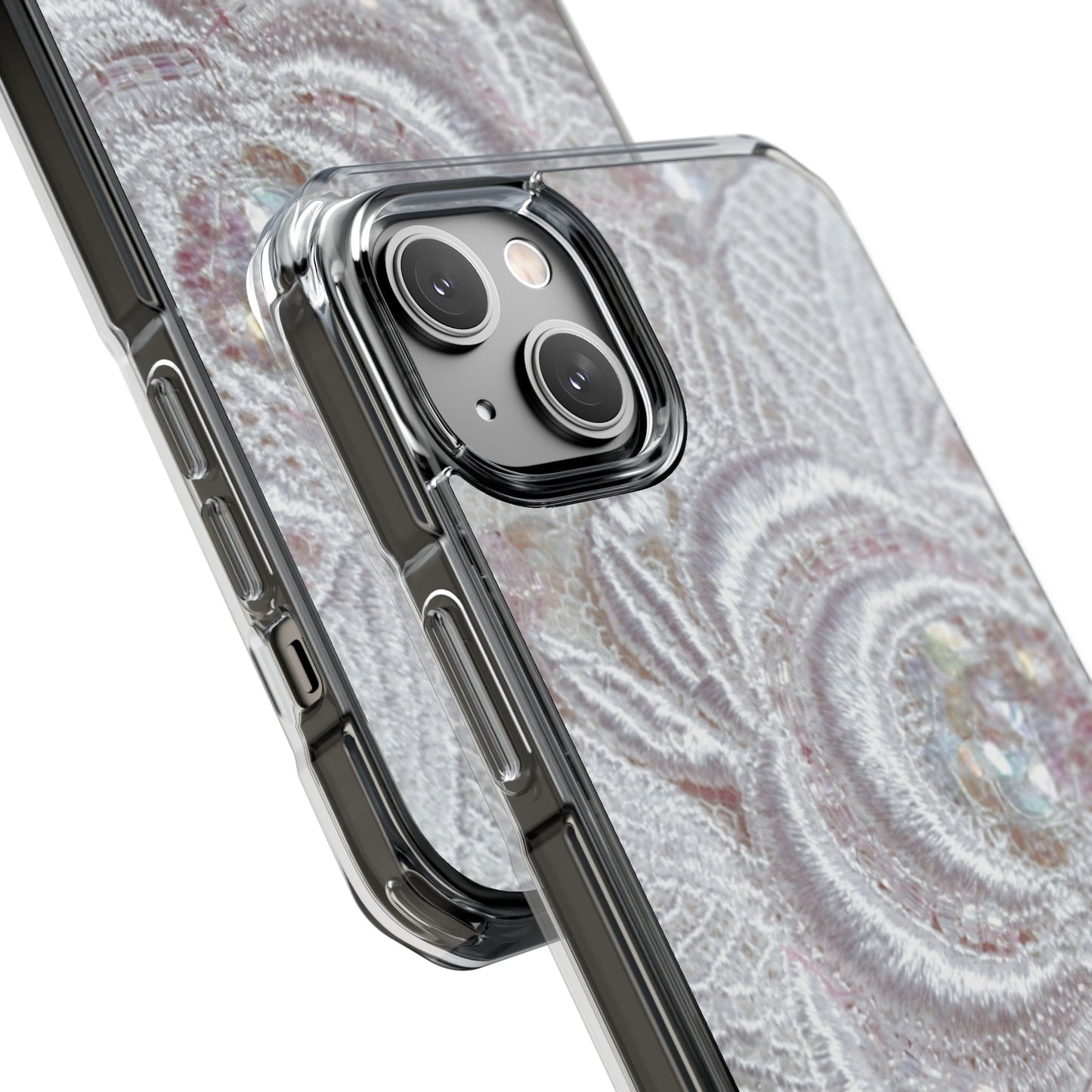 Clear Magnetic Phone Case – Lace Veil