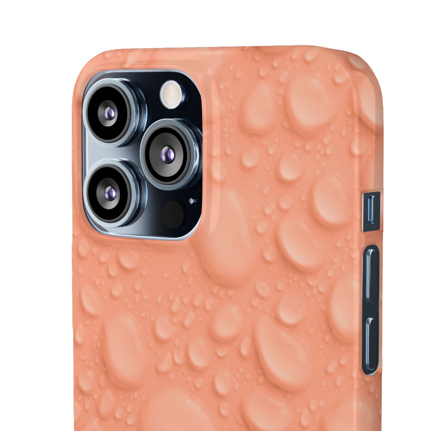 Snap Phone Case – Apricot Rain