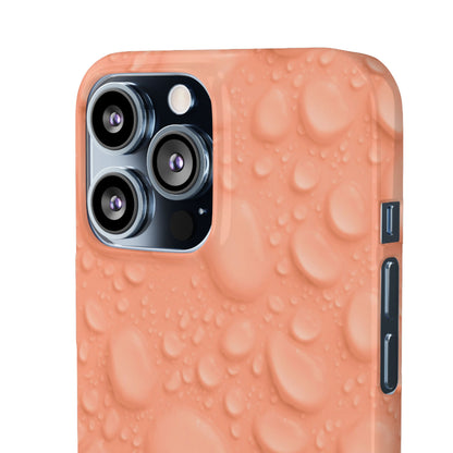 Snap Phone Case – Apricot Rain