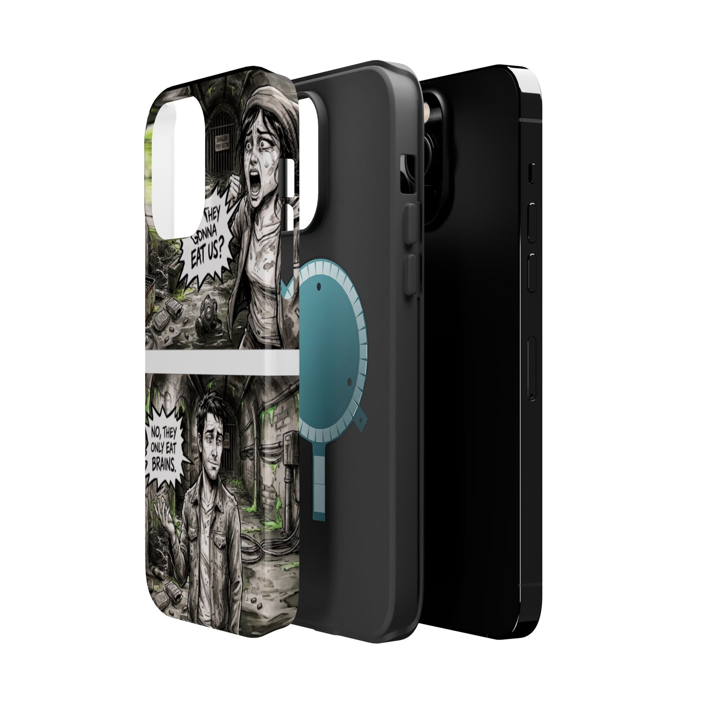 Wireless-Charging Compatible Case – Brains Only