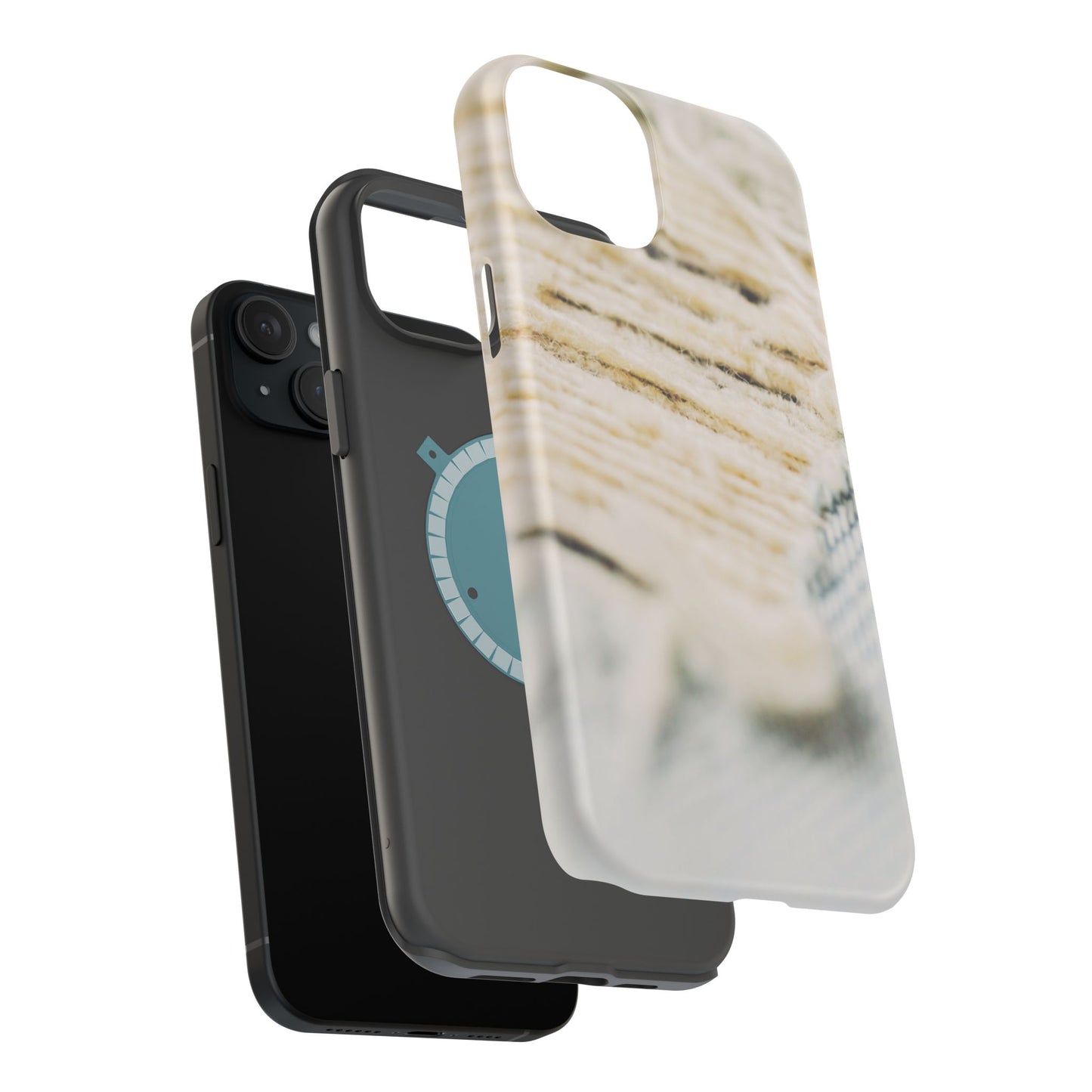 Wireless-Charging Compatible Phone Case – Woven Warmth