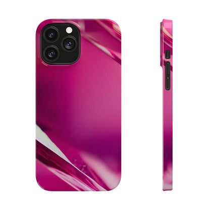 Slim Phone Case – Magenta Motion