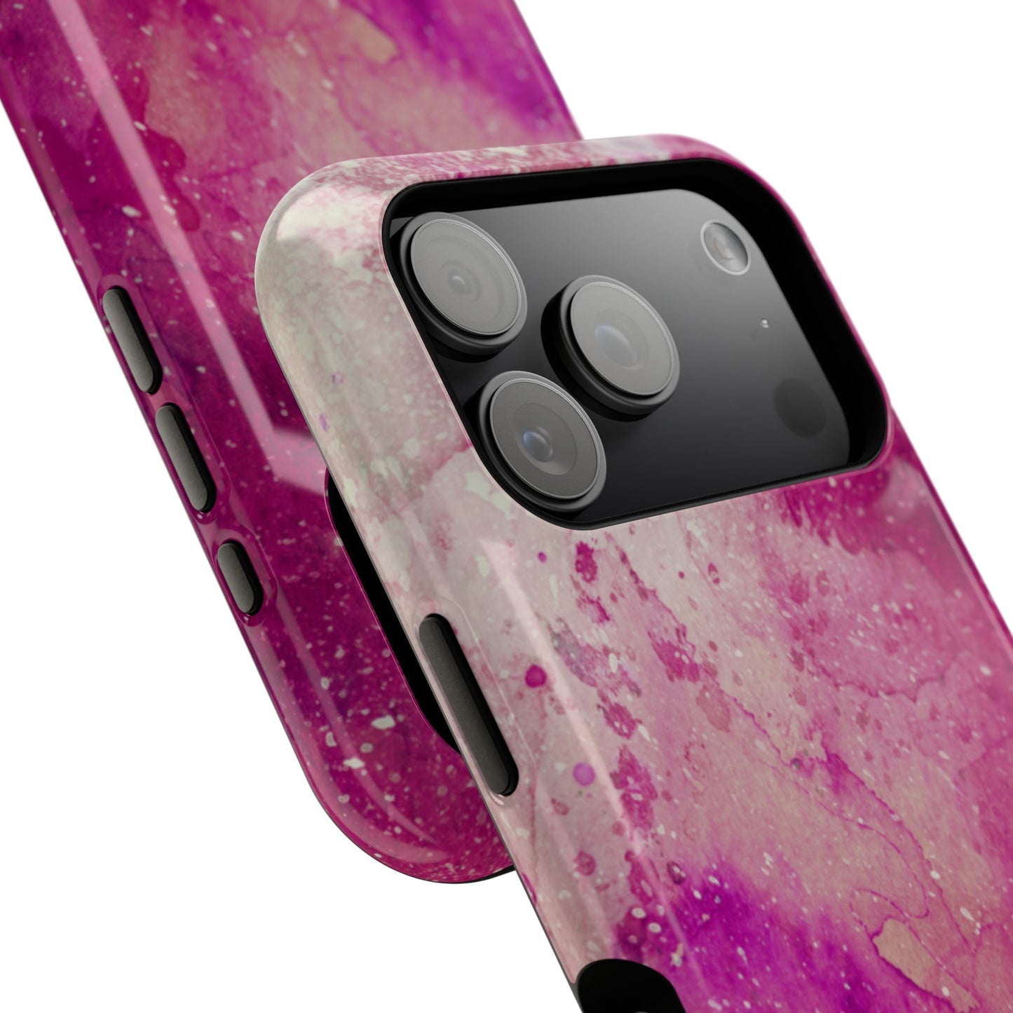 Impact-Resistant Phone Case – Spilled Wine