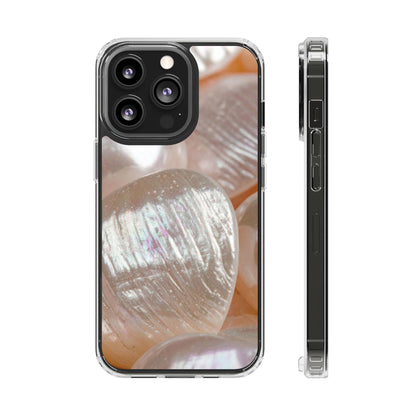 Clear Magnetic Phone Case – Blush Pearl