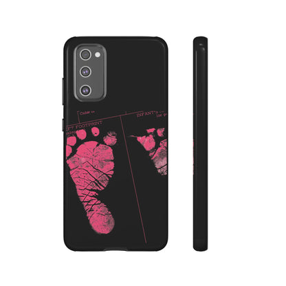 Protective Phone Case – Mom’s Little Pink Footprints