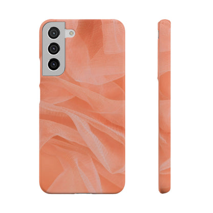Snap Phone Case – Coral Veil