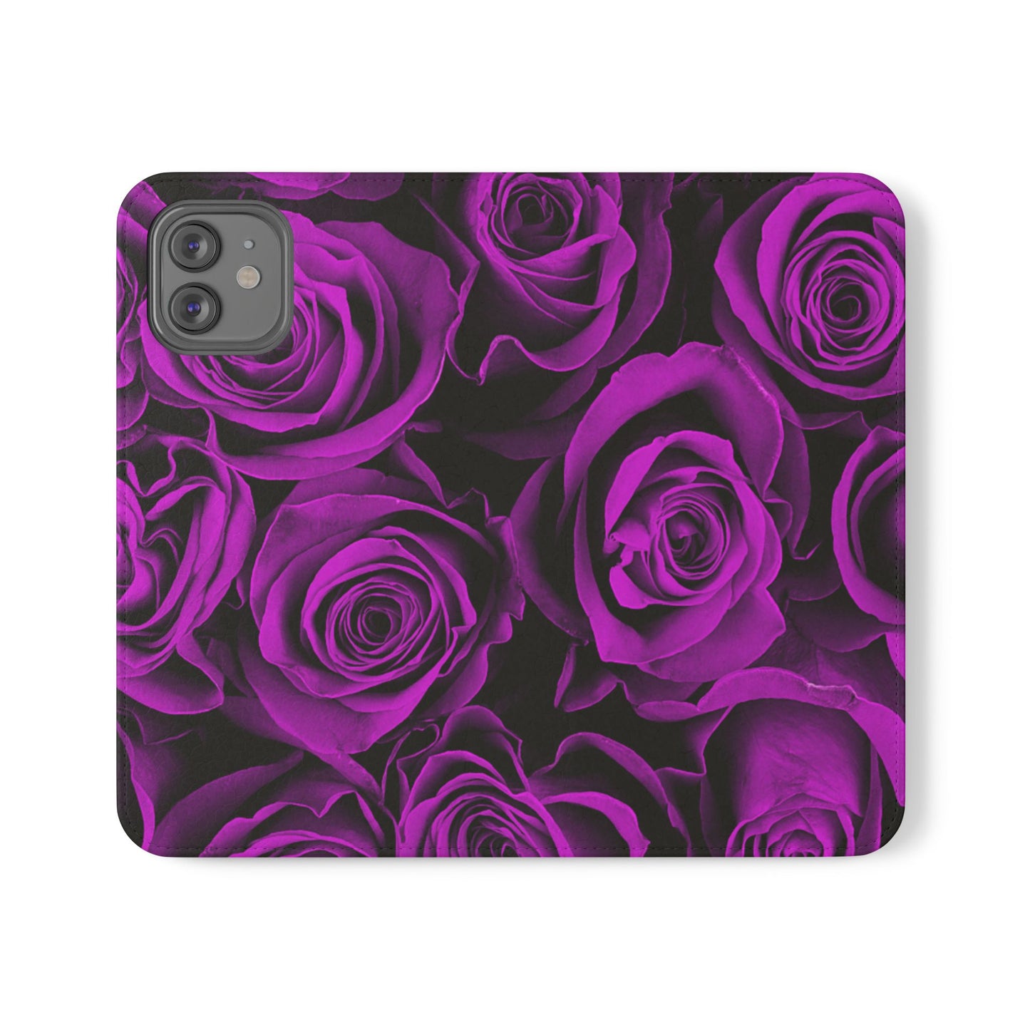 Flip Case – Amethyst Roses