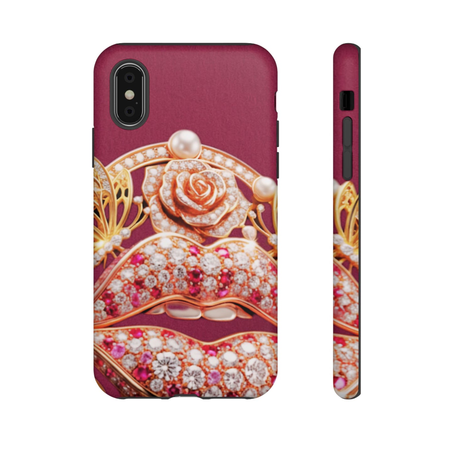Protective Phone Case – Kiss of Gold