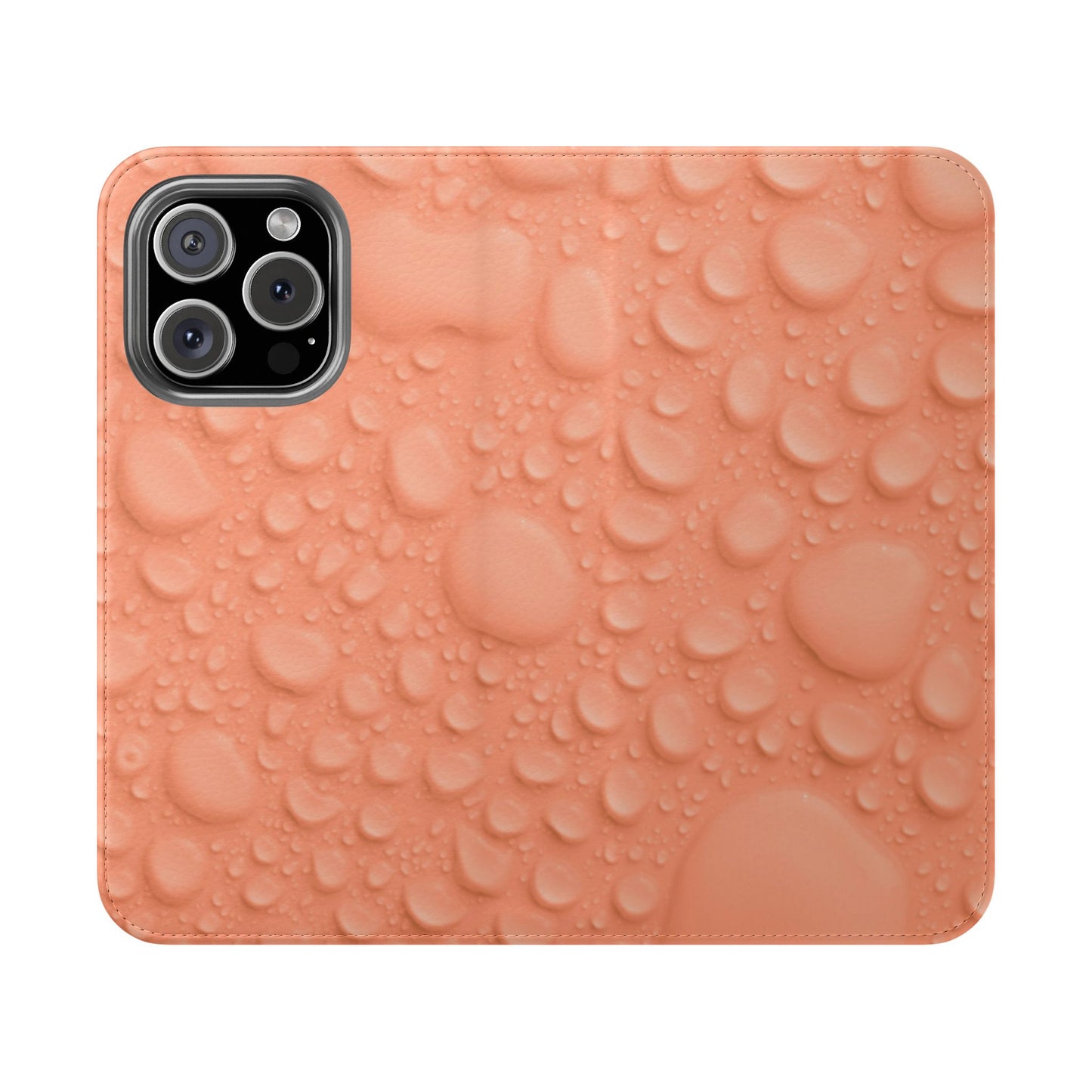 Flip Case - Apricot Rain