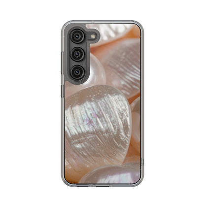 Clear Phone Case – Blush Pearl