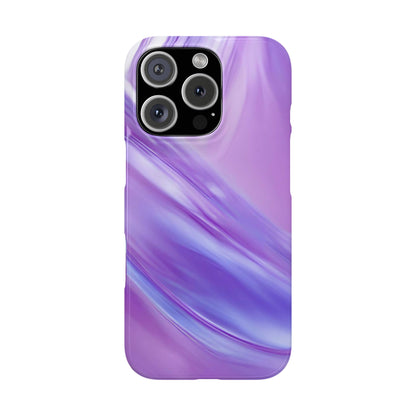 Snap Phone Case – Lavender Wave