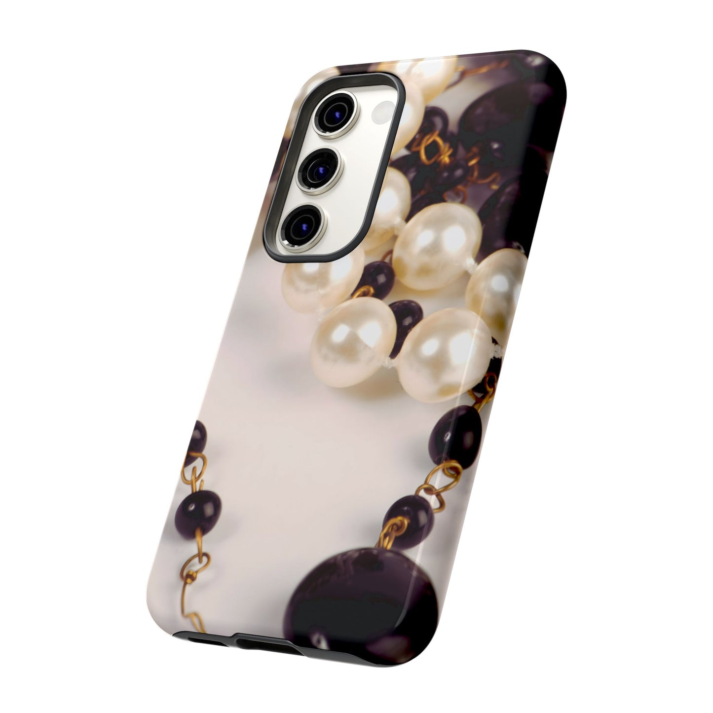 Protective Phone Case – Noir Pearl