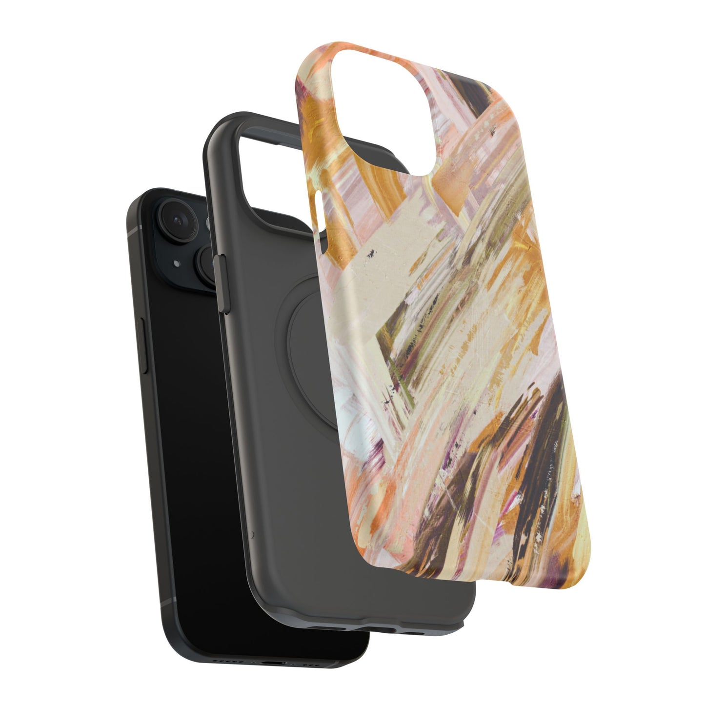 Impact-Resistant Phone Case – Brush & Bronze