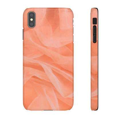 Snap Phone Case – Coral Veil