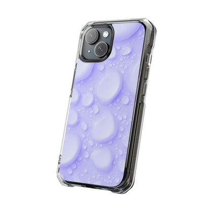 Clear Magnetic Phone Case – Lilac Dew