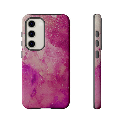 Protective Phone Case – Spilled Wine