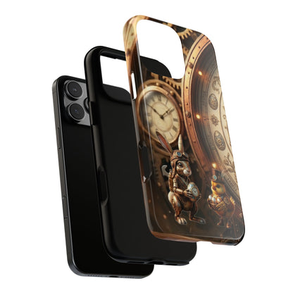 Protective Phone Case – Clockwork Cottontail