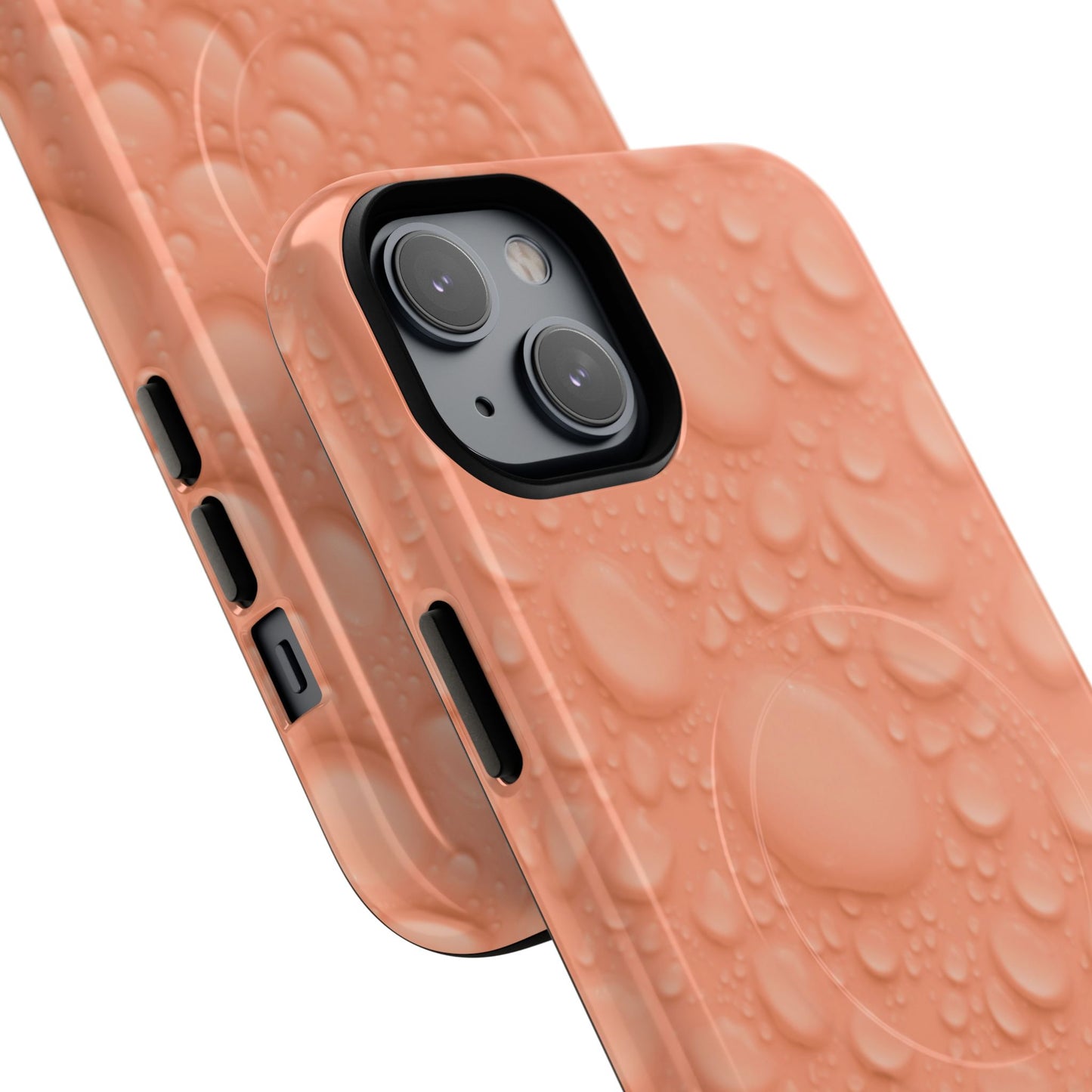 Protective Magnetic Phone Case – Apricot Rain