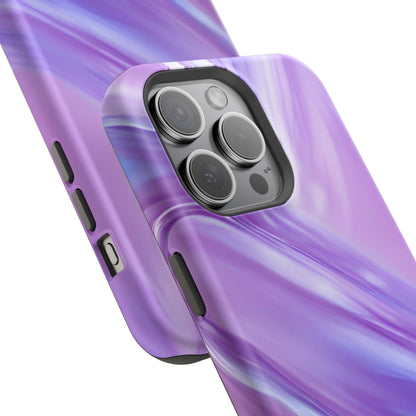 Impact-Resistant Phone Case – Lavender Wave