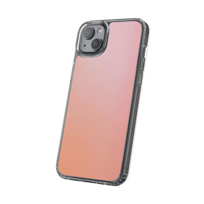 Clear Phone Case – Peachy Calm
