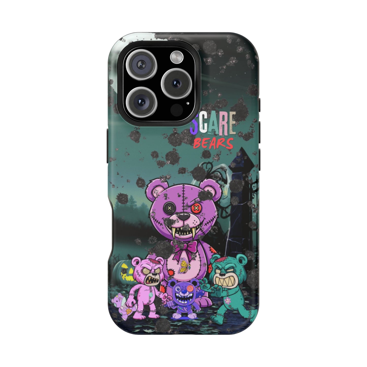 Wireless-Charging Compatible Case – Scare Bears