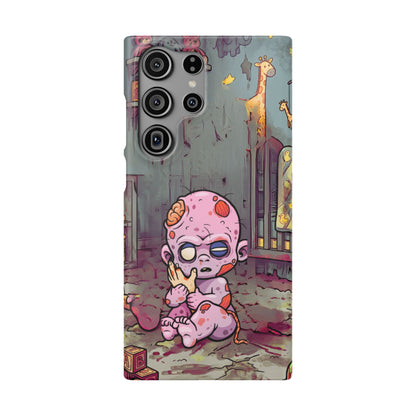 Phone Case — Creepy Cute Zombie Baby Nursery Design