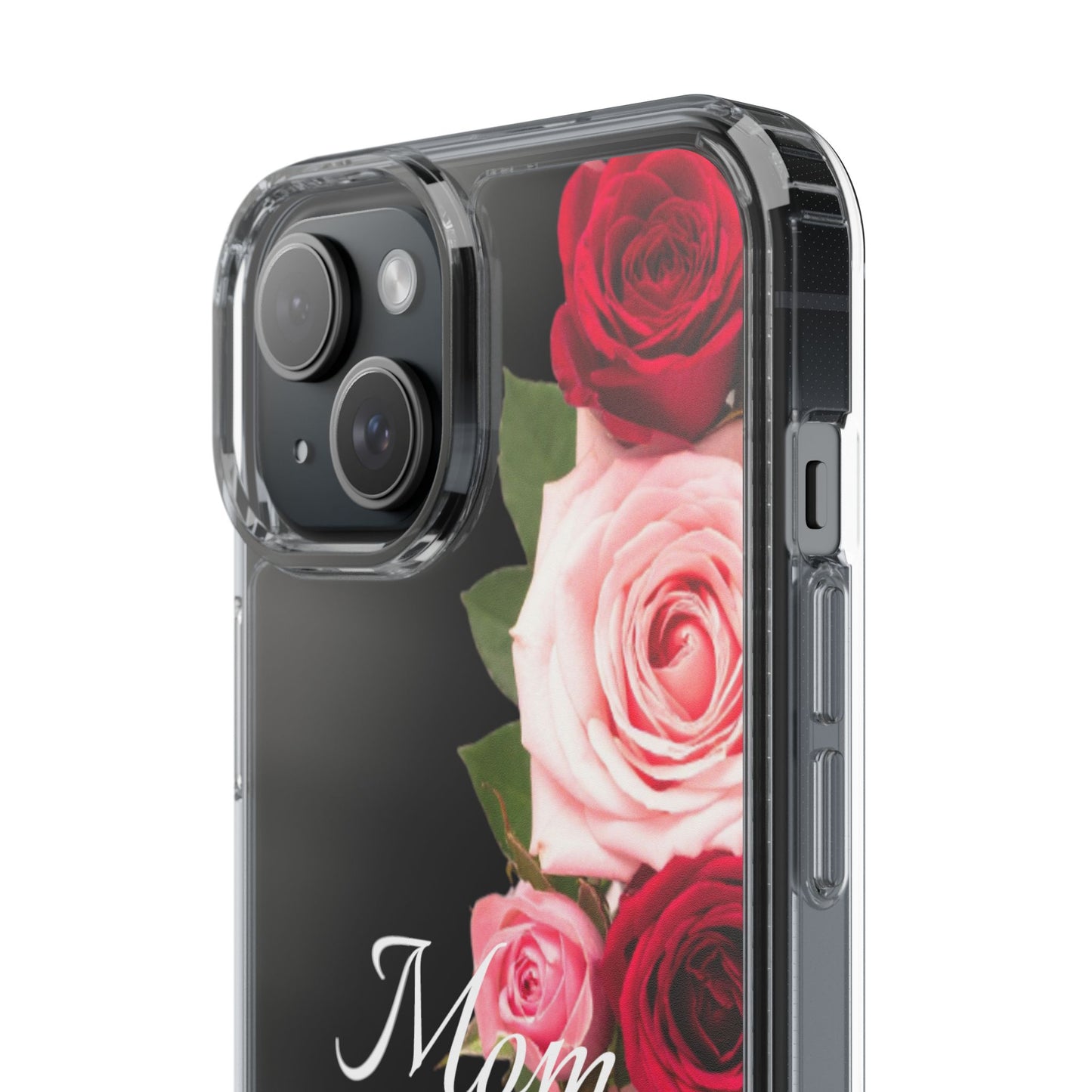 Clear Phone Case – Mom’s Rose Bouquet