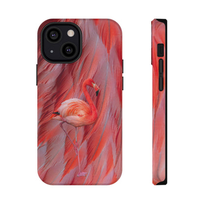 Impact-Resistant Phone Case – Scarlet Plume