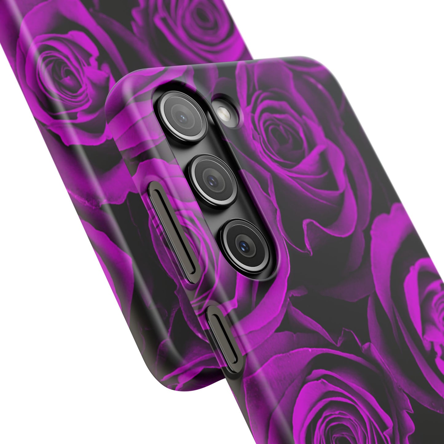 Snap Phone Case – Amethyst Roses
