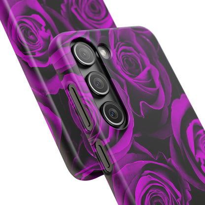 Snap Phone Case – Amethyst Roses