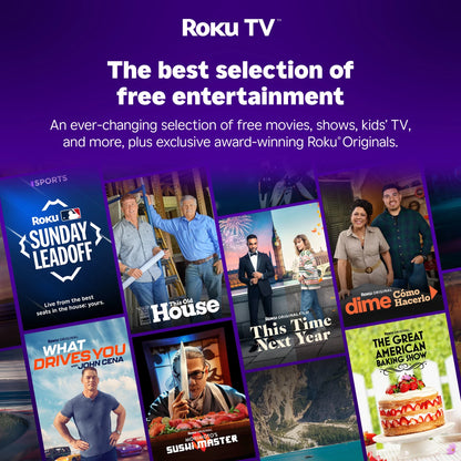 75” Class 4K UHD Roku Smart Television, 100044717