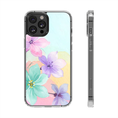Clear Magnetic Phone Case – Water Petal