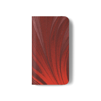 Flip Case – Crimson Current