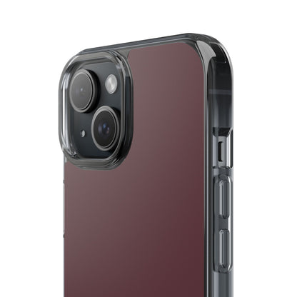 Clear Phone Case – Mulled Wine – Compatible with iPhone 13–17 & Samsung Galaxy S25–S26 Series