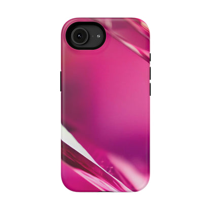 Impact-Resistant Phone Case – Magenta Motion