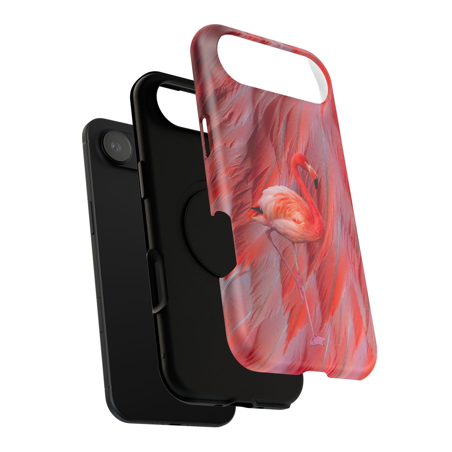 Impact-Resistant Phone Case – Scarlet Plume