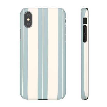 Snap Phone Case – Coastal Stripe