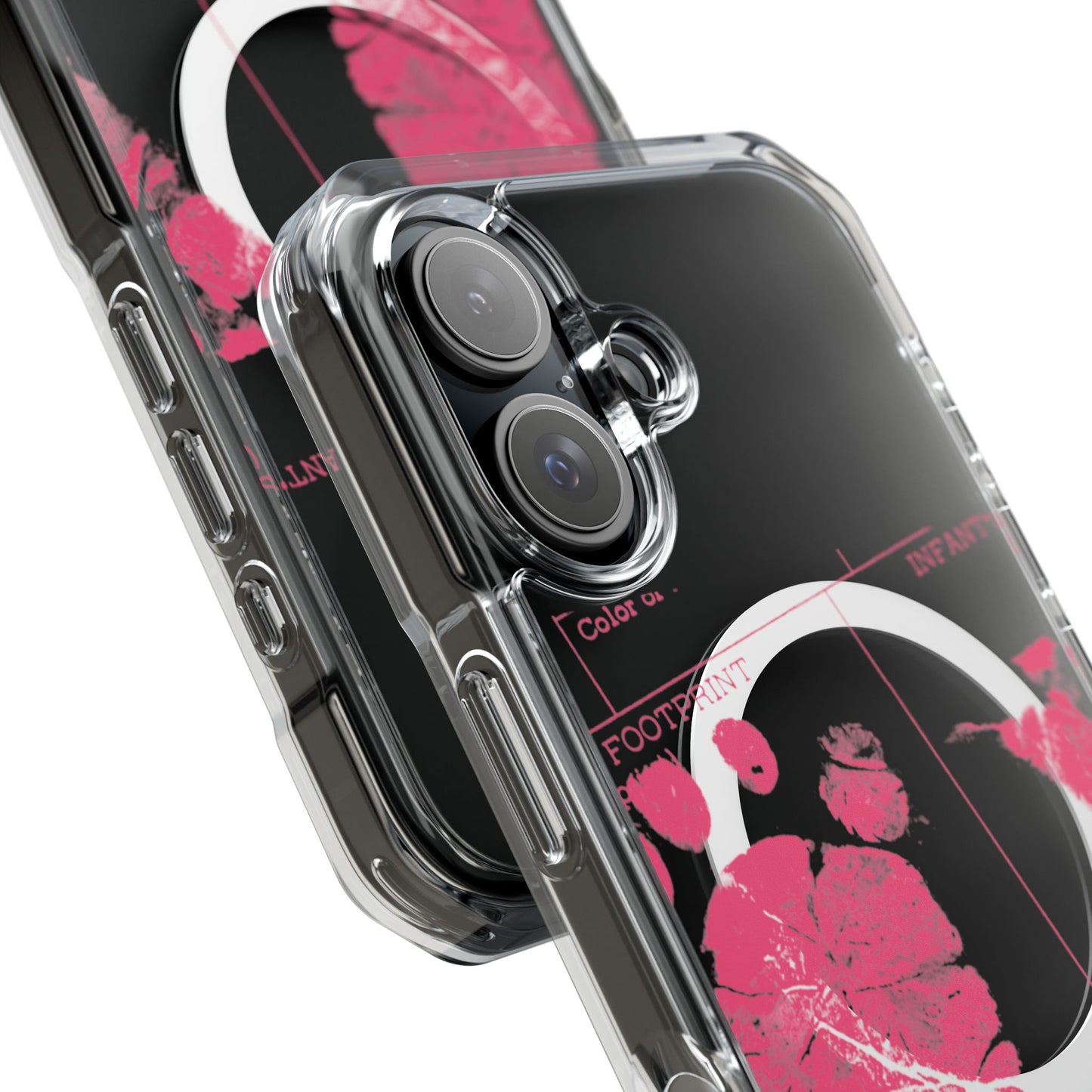 Clear Magnetic Phone Case – Mom’s Little Pink Footprints