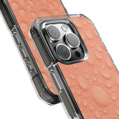 Clear Magnetic Phone Case – Apricot Rain