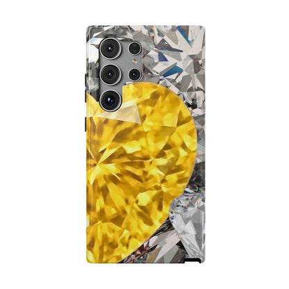 Impact-Resistant Phone Case – Heart of Gold