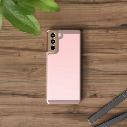 Clear Phone Case – Soft Blush