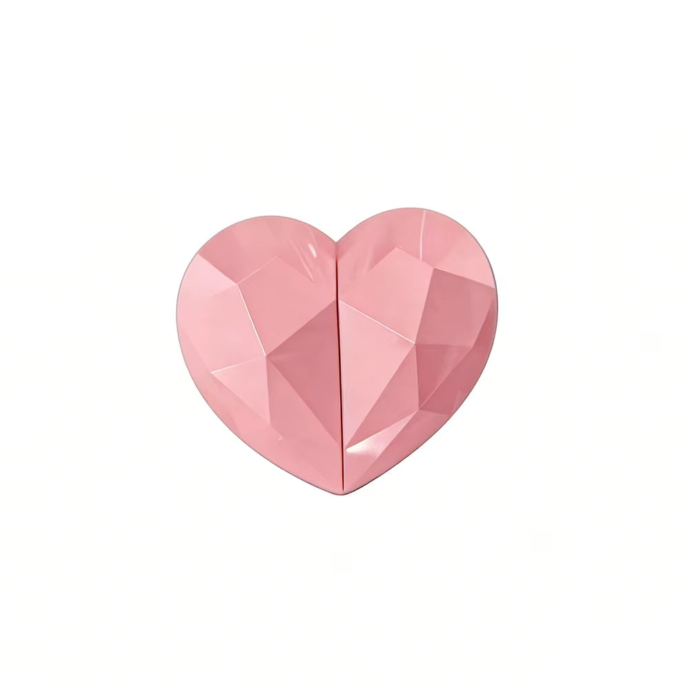 Cute Heart-Shaped TWS Bluetooth Earbuds Digital Display Wireless Stereo Sound Earphones for Couple Girls Birthday Holiday Gifts