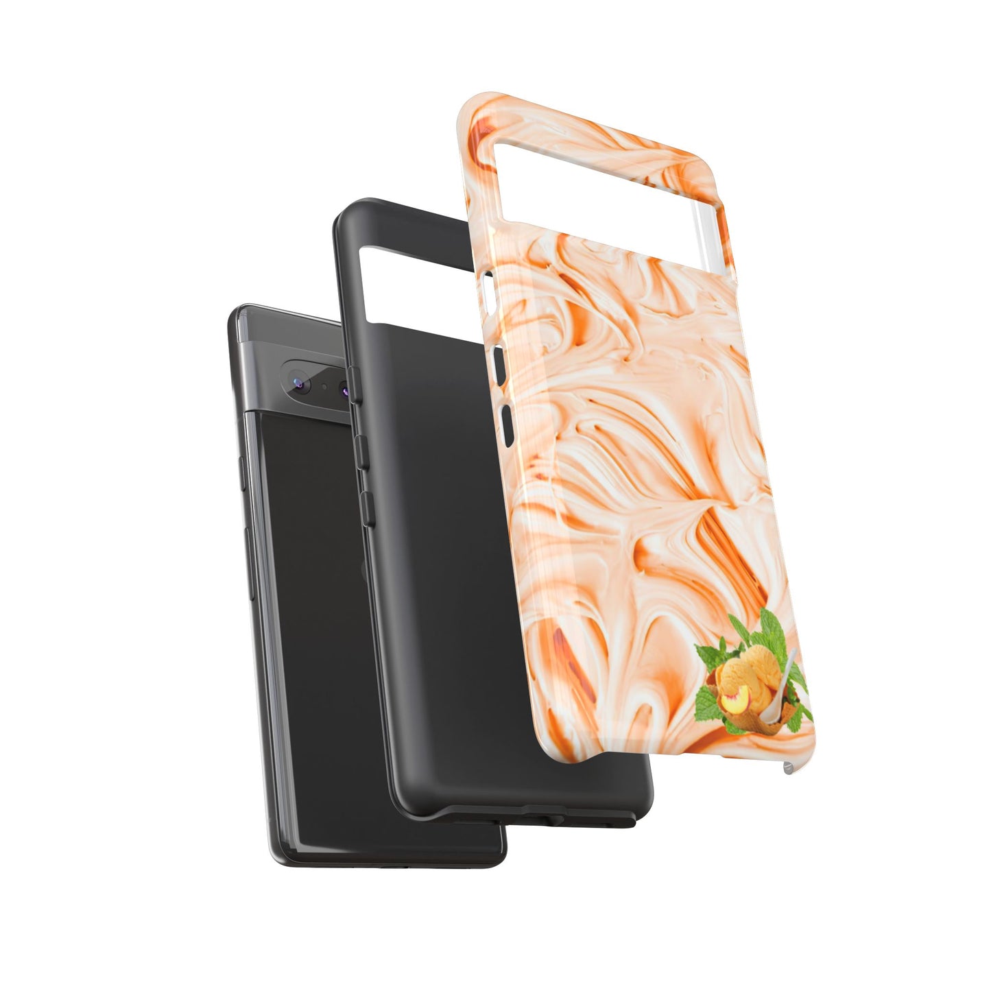 Protective Phone Case – Peach Sorbet