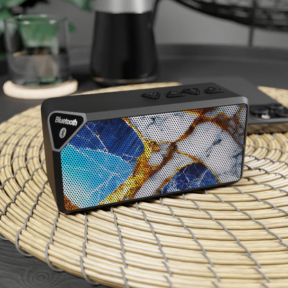 Portable Bluetooth Speaker – Sapphire Veins