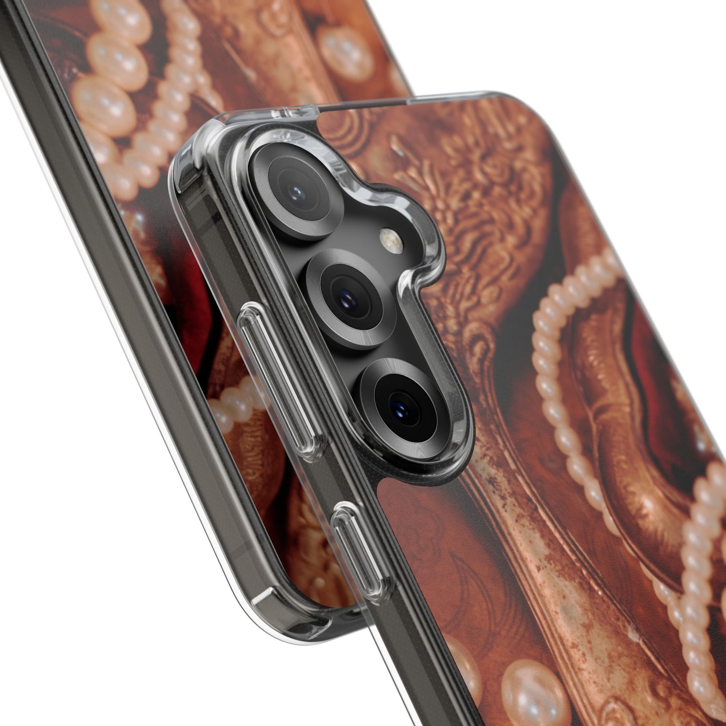 Clear Phone Case – Bronze Vanity