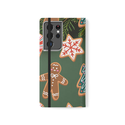 Flip Case – Cookie Season – Compatible with iPhone 11–17 & Samsung Galaxy S21–S25 Series