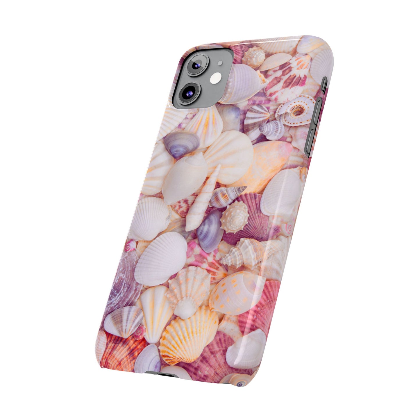 Slim Phone Case – Shell Scatter