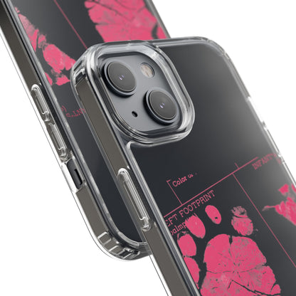 Clear Phone Case – Mom’s Little Pink Footprints
