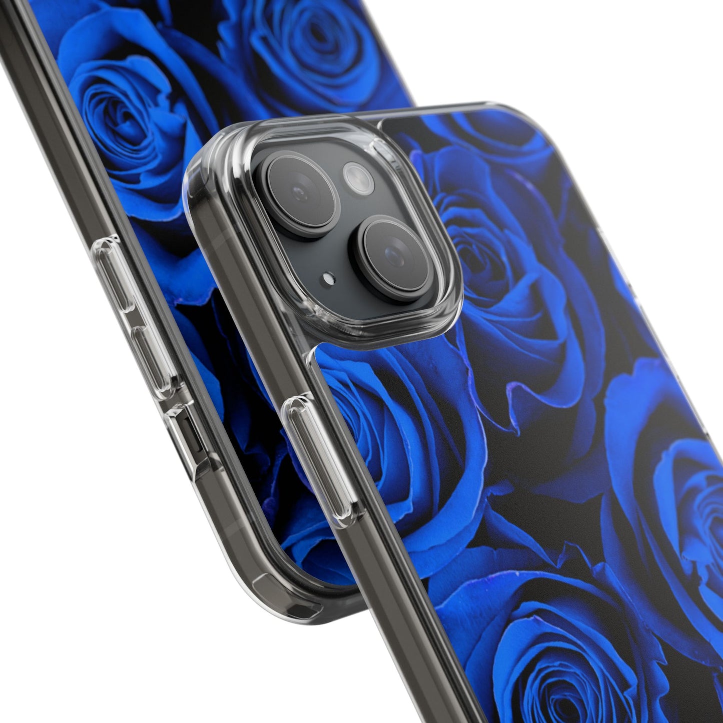 Clear Phone Case – Midnight Bloom
